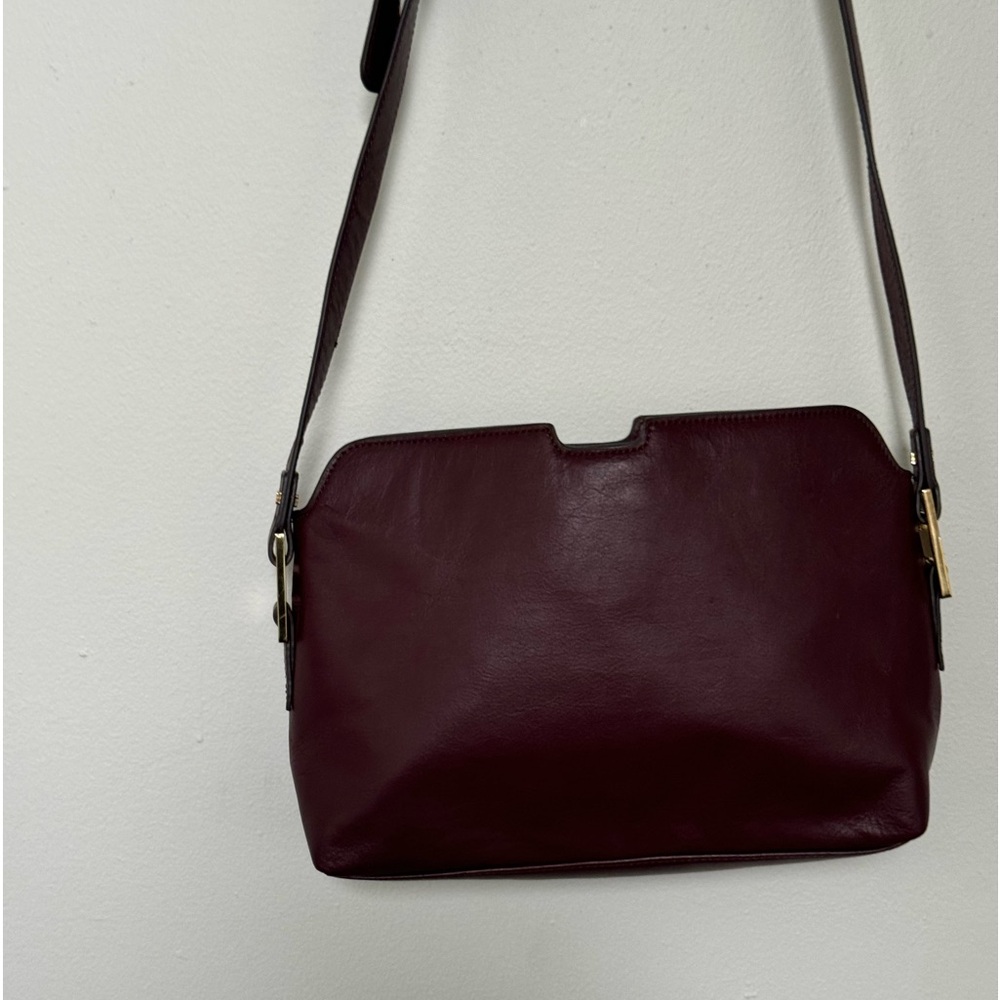 India Hicks London Harbour Island 100% leather crossbody / shoulder bag